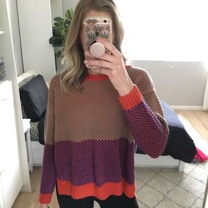 Nordstrom Colorblock Knit Sweater